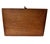 Antique English Victorian Burl Wood Traveling Writing Slope / Lap Desk For Sale - Image 11 of 11