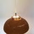 Wood Mid-Century Scandinavian Modern Pendant Lamp Made of Rattan, Opal Glass and Copper, 1960s For Sale - Image 7 of 13