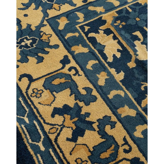 Vintage Circa 1940 Peking Chinese Rug 8ft X 10ft For Sale - Image 9 of 11