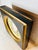 Vintage Wall Plaque Raised Cameo Black and Gold Frame For Sale - Image 4 of 7