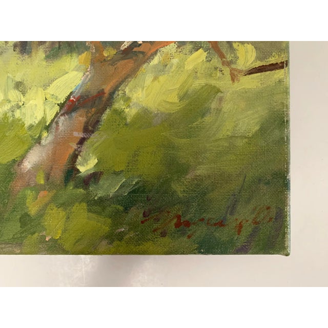 20th Century Plein Air Oil Landscape by Mary O Smith For Sale - Image 11 of 13
