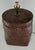 Vintage Table Lamp Made From Asian Basket For Sale - Image 4 of 12