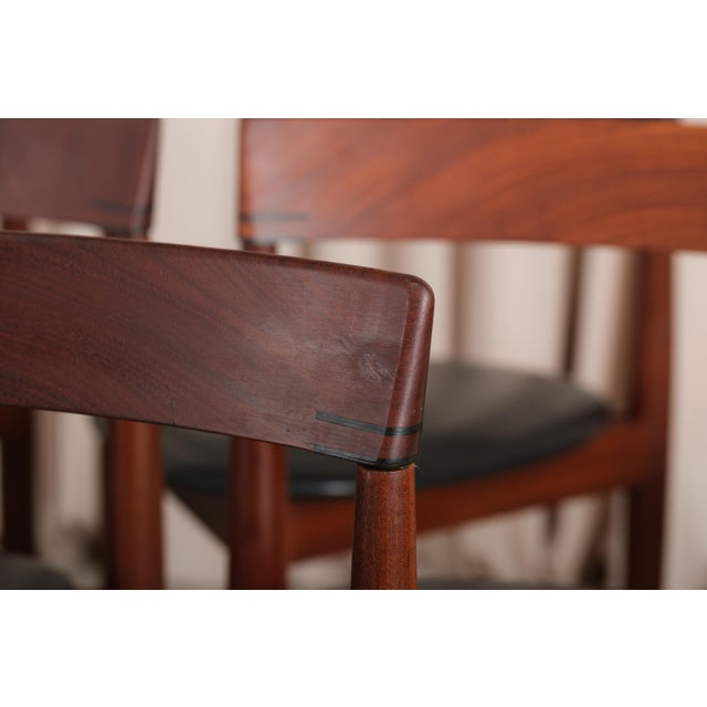 1950s Vintage Hans Olsen Roundette Dining Set for Frem Røjle, Expandable to 6 Seats For Sale - Image 5 of 18