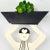 Postmodern Art Deco Style Plant Stand in the Shape of an Elegant Lady For Sale - Image 6 of 10