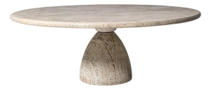 Finale 1790 Travertine Coffee Table by Peter Draenert, Germany, 1970s