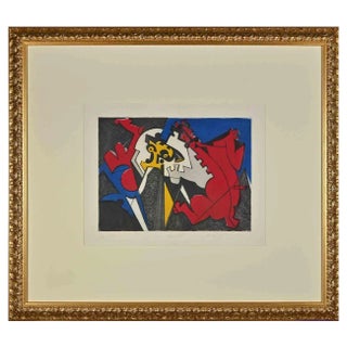 Umberto Mastroianni, Mars, Etching, 1970s For Sale