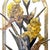 Blooming Iris - 1990's 3-Dimensional Steel Wall Sculpture by Sam Briseno For Sale - Image 6 of 14