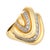 1980s Andrew Clunn 2.00 Carat Diamond 18k Yellow Gold Cocktail Ring, Size 5.5 For Sale - Image 4 of 6