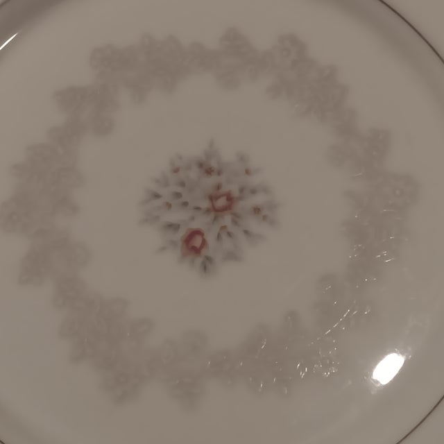 Set of 6 Sweet Afton Pattern Plates by Nasco For Sale In Chicago - Image 6 of 9