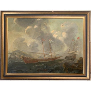 Oil painting on canvas, Flemish School, 17th century For Sale