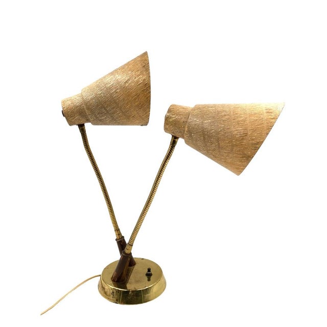Mid-Century Modern Two Lights Lamp, France, 1960s For Sale - Image 18 of 18