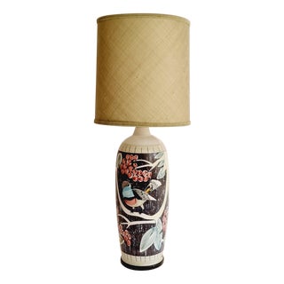 Handmade Ceramic Table Lamp from Nila, Sweden, Mid-1900s For Sale