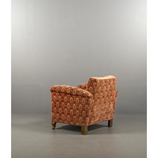 1920s Vintage German Art Deco Lounge Chair, 1920s For Sale - Image 5 of 18