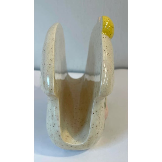 Mid Century Ceramic Mushroom Motif Napkin Holder For Sale In Dallas - Image 6 of 8