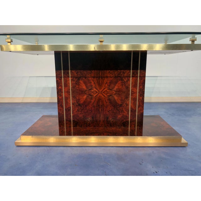 Metal Mid-Century Italian Modern Dining Table, 1970s For Sale - Image 7 of 18