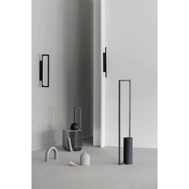 Not Yet Made - Made To Order Stainless Steel Curved Side Table by Kristina Dam Studio For Sale - Image 5 of 7