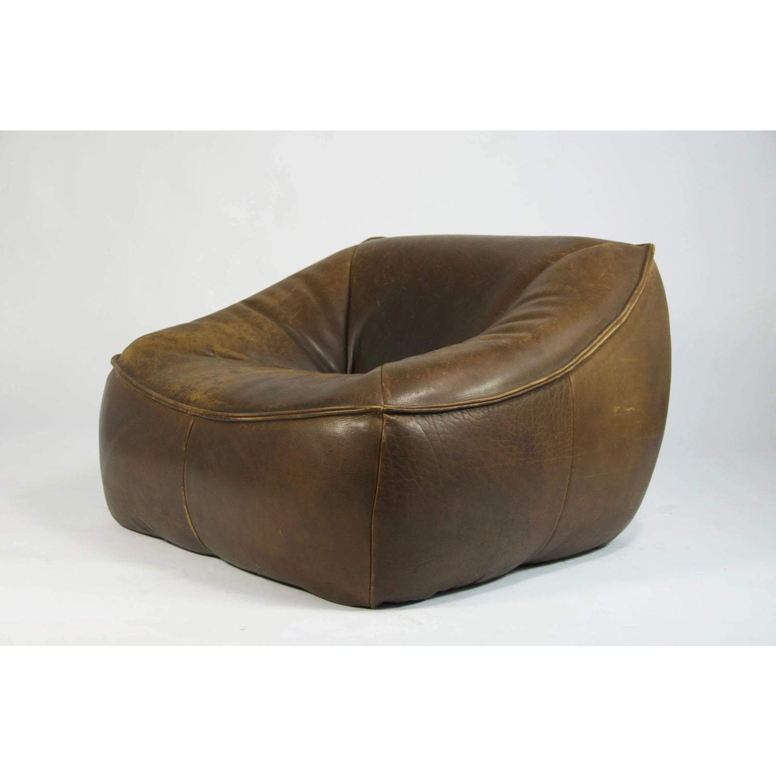 Gerard Van Den Berg Ringo Leather Lounge Chair