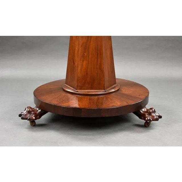 Early 19th Century William IV Rosewood Circular Breakfast Table, 1830 For Sale - Image 5 of 9
