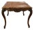 French Provincial Style Parquetry Top Table For Sale