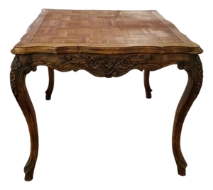 French Provincial Style Parquetry Top Table