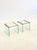 1970s Transparent Glass Side Tables by Pierangelo Gallotti for Gallotti & Radice, 1970s, Set of 2 For Sale - Image 5 of 9