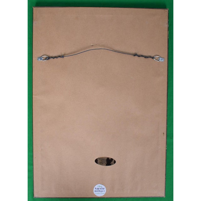 Traditional Mid 20th Century The Clan Colquhoun of Argyll X Framed Tartan/ Coat-of-Arms Provenance: The Susie Hilfiger Collection For Sale - Image 3 of 5