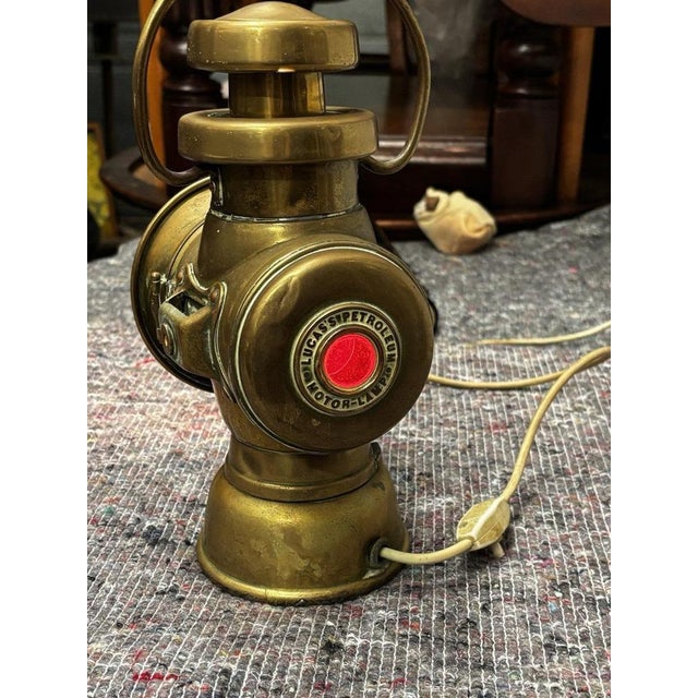 Lucas Petroleum Motor Lamp For Sale - Image 4 of 11