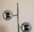 1970s Vintage Chrome "Eyeball" Shade Floor Lamp With 3 Shades For Sale - Image 11 of 13