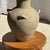 Indonesian Light Grey-Beige Terracotta Vase with 4 Small Handles and a Tall Neck For Sale - Image 12 of 18