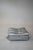 Togo Lounge Chair and Pouf in Silver Skai by Michel Ducaroy for Ligne Roset, 1973, Set of 2 For Sale - Image 6 of 10
