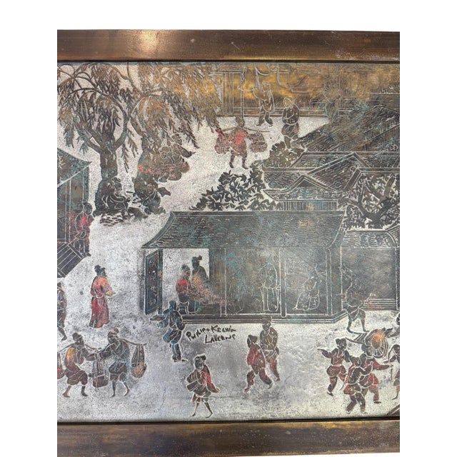 Metal 1970s LaVerne Bronze Spring Festival Cocktail Table For Sale - Image 7 of 12