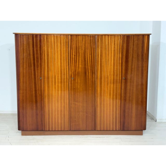 Mid-Century Wardrobe in Pine For Sale - Image 12 of 12