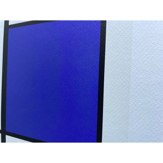Early 21st Century Piet Mondrian, Composition with Blue, Print For Sale - Image 5 of 7