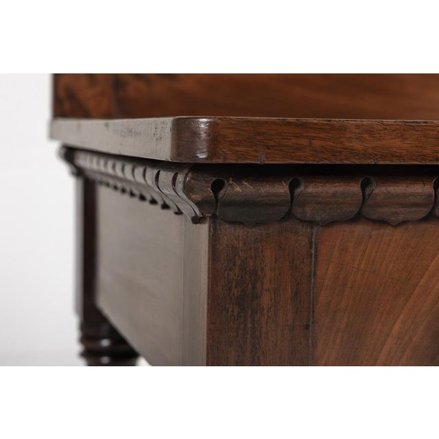 Wood 19th Century English Regency Mahogany Serving Table For Sale - Image 7 of 8