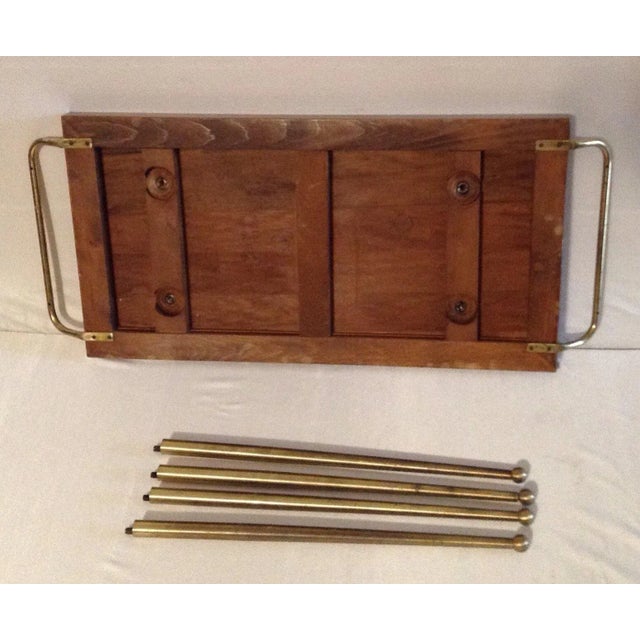 Wood Danish 1950s/60s Accent Table by Jese Mobel With Liquor Inlay Images For Sale - Image 7 of 11