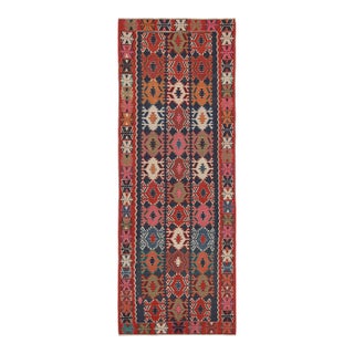 Vintage Northwest Persian Kilim With Colorful Geometric Patterns by Rug & Kilim For Sale