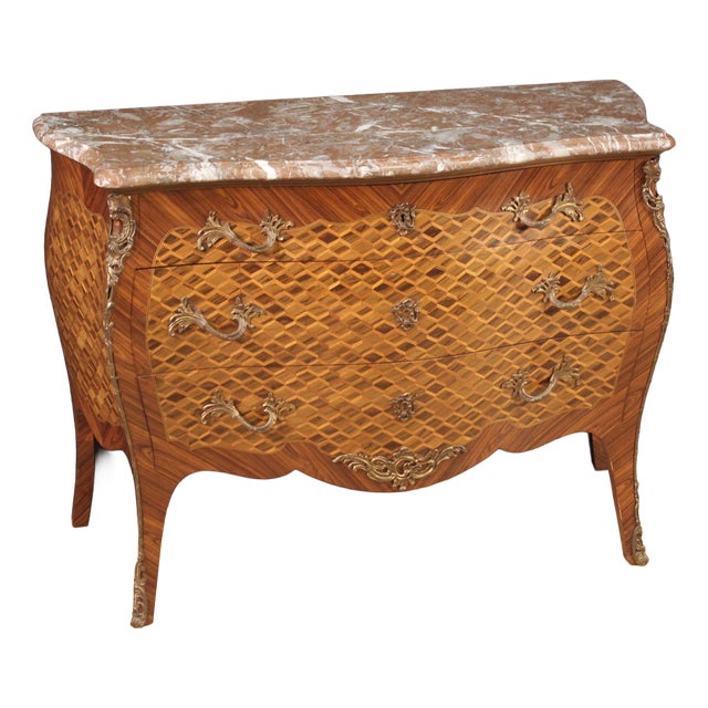 French Louis XV Style Commode, 1960 For Sale