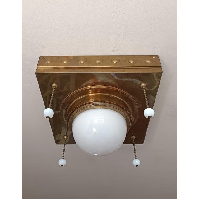 Ceiling Lamp by Otto Wagner, 1890s For Sale - Image 16 of 17