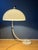 Mid-Century White Flexible Snake Mushroom Floor Lamp from Dijkstra For Sale - Image 4 of 11