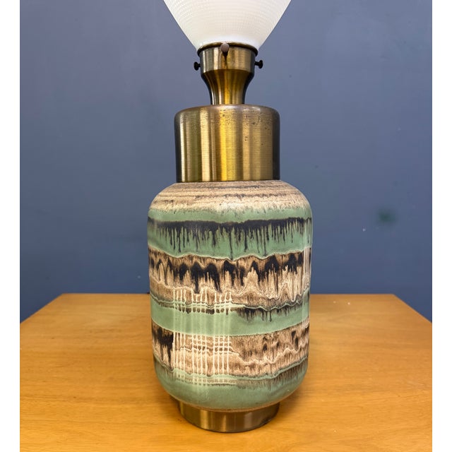 Ceramic 1950s Studio Pottery Table Lamp, Attributed to Marianna Von Allesch / Design Technics For Sale - Image 7 of 10