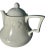 Mid 20th Century Mid-20th-Century English Pottery Teapot With Embossed Grape Motif For Sale - Image 5 of 16