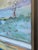 Mid-Century Modern Large California Landscape Boat Harbor Hartman For Sale - Image 3 of 6