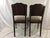 These chairs have elegant curves on both the legs and the backs and are newly reupholstered. They are in excellent...