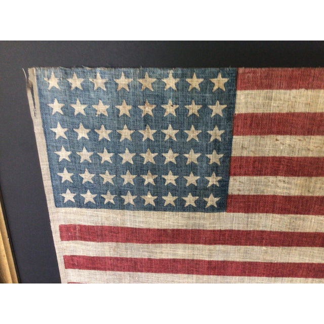 1920s Antique 48 Star American Flag 1920s For Sale - Image 5 of 5