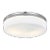 The Issen Flush Mount lighting collection uses a delicate, pressed, White Opal Etched glass diffuser, which is presented...