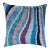 Contemporary Multi Color Handmade Velvet Pillow and Down Feather Insert For Sale