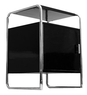 Bauhaus Nightstand by J. Fenyves for Thonet, 1930s
