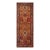 Amazing Camel Color With Geometric and Florid Design Antique Bakhtiari Rug For Sale