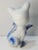 Asian Folk Art Ceramic Cat Statue For Sale - Image 4 of 8