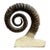 15th Century Large Spiral Ammonite Fossil Ram Horn Style Display Specimen on Matrix For Sale